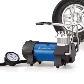  on the go. Order your compact air compressor from Brookstone today