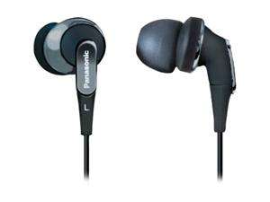    Panasonic RP HJE350 K Canal Black Earbud Headphones