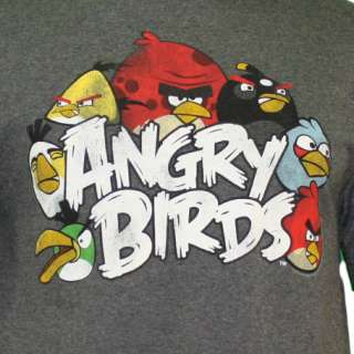 Angry Birds Logo T Shirt App Game  
