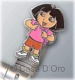 Dora the Explorer Cell Antenna Charm Mobile Phone BLING  