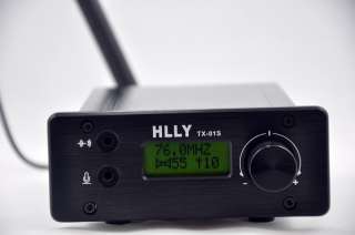 HLLY TX 01S 1.5W 1500mW FM PLL Stereo Transmitter Radio Station Ship 