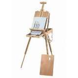 FRENCH SKETCH BOX easel Pack FULL of ART SUPPLIES OILS  