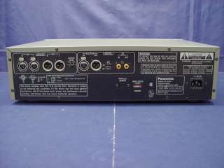 Panasonic Professional Digital Audio Tape Deck DAT Recorder/Player SV 