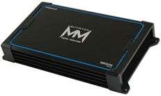 Autotek M3200.2 3200W Peak 1600W RMS 2 Channel Bridgeable Amplifier 
