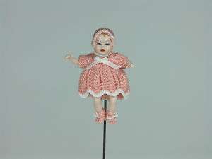 Heidi Ott Dollhouse Miniature 2 Baby Girl Doll #XB45  