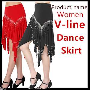 Latin Salsa Jive Ballroom Dance skirt/SM sk8646/2C  