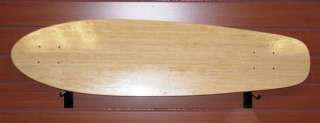 BAMBOO FIBERGLASS BANANA CRUISER SKATEBOARD Deck 70s  