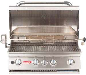   Outdoor Stainless Steel Built In BBQ Grill ANGUS Blem Barbecue Drop In