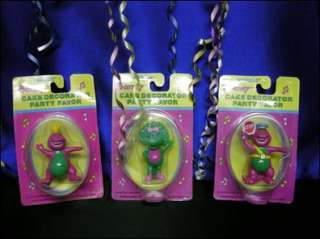 Barney Cake Toppers or Baby Bop Cake Toppers You Choose a Topper 
