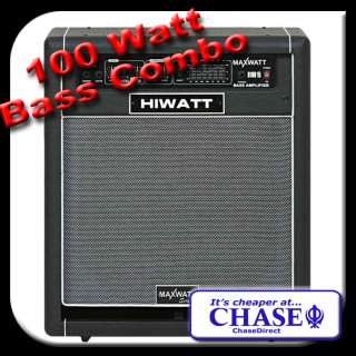 HiWatt MaxWatt Electric Bass Guitar Amp Amplifier Combo 20 or 60 or 
