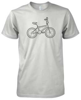 Mens American Apparel Bike Bicycle Cycling Racing Sports Biker T Shirt 