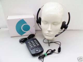 Plantronics SP12 Binaural NC Headset + T100 Dial KeyPad  