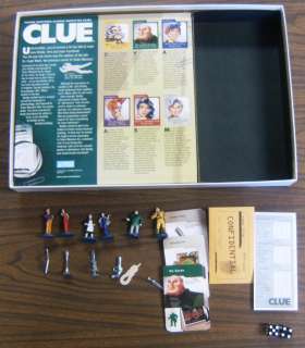 Clue 2002 Parker Brothers Board Game Complete # 2  