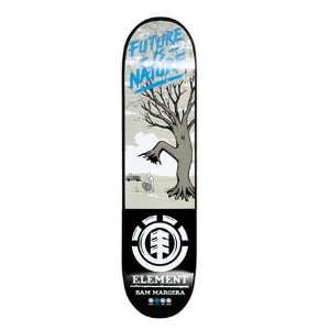  Element Bam Margera Future Is Nature 7.62 Skateboard Deck 