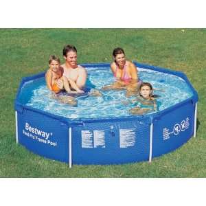  12x30 Bestway Fast Set Inflatable Pool Set: Toys & Games