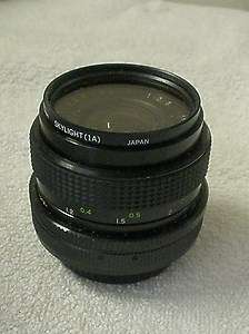 Rokinon 28mm lens 12.8 for film camera  