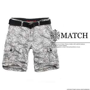 NWT Match Mens Shorts Cargo Pants Camouflage Size 30 36  