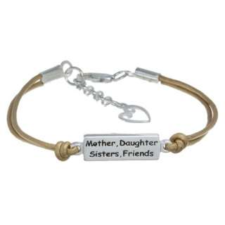 Sterling Silver Inspirational Strap Bracelet   Mother/Daughter product 