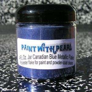 Canadian blue metal flakes for HOK PPG paint NEW NR  