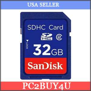 32GB SD MEMORY CARD FOR CANON EOS SLR 550D 60D CAMERA  