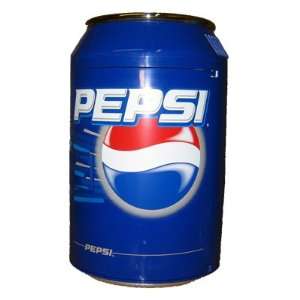  Pepsi Mini Fridge & Heater 6 Liter Can Cooler AC/DC Holds 