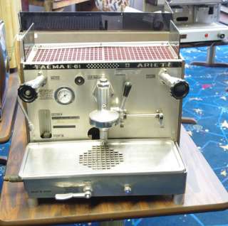 Faema E 61 Espresso Cappuccino Latte Mocha Machine  