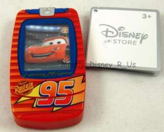  Pixar Cars Lightning McQueen Toy Flip Cell Phone  