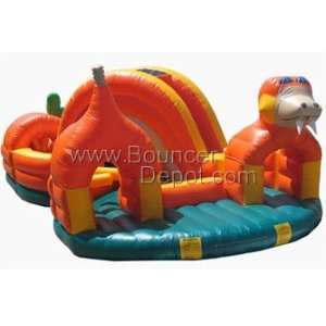  Inflatable Snake Obstacle Challenge Toys & Games