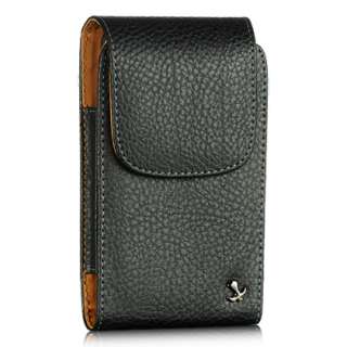 CELL PHONE VERTICAL POUCH BELT LEATHER CASE for LG QUANTUM AT&T  