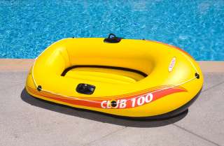 Intex 58320EP Club 100 1 Person Inflatable Raft Boat  