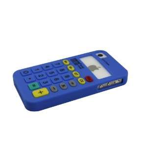   Old School Retro Calculator iPhone 4S Case Blue Electronics