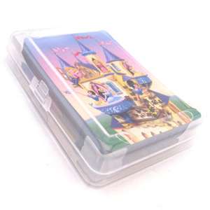 Disney Princesses in Castle Playing Card with Case  