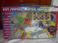 201 Family Game Chess Pachisi Casino Chinese Checker nw  