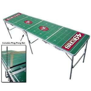   Francisco 49ers Tailgating, Camping & Pong Table: Sports & Outdoors