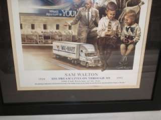 Old Sam Walton  2006 Club Associate of the Year AWARD Plaque 