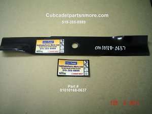 Cub Cadet Commercial Mower Blade Set 01010168 0637  