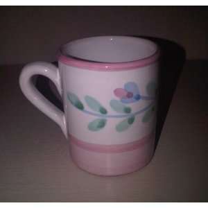   Garland By Caleca Italian Hand Painted Espresso Mug Mini Coffee Cup