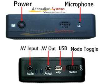 DVR 275 BUTTONS MICROPHONE SPEAKER   ADRENALINE SYSTEMS ACTION 