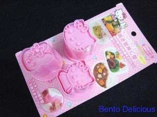Sanrio Hello Kitty My Melody Cookie Dough Cutter Stamp Set 3s  