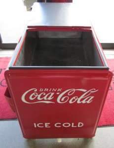 Vintage Coca Cola Westinghouse Std Cooler  