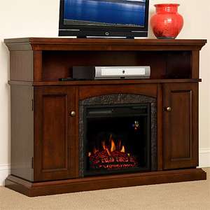 ChimneyFree Lynwood Electric Fireplace Media Console  Mantel Only 