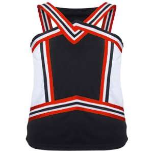 Teamwork Charisma Cheerleaders Uniform Shells 42 BLACK/WHITE/SCARLET 