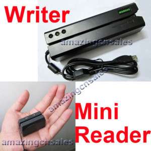 Bundle Magnetic credit Card Writer & portable Reader  