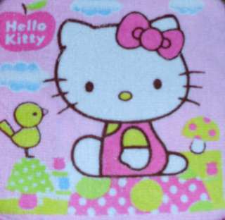 Towels W/Crochet Tops Hello Kitty Kitchen/Bathroom  