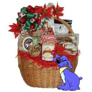  Christmas Canine Holiday Gift Basket for Dogs  Basket 