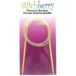   5mm 16 Inch Circular Bamboo Knitting Needles 