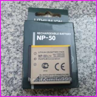 NP 50 NP50 Battery For Fujifilm Fuji FinePix F50 F60 FD F70 F75 EXR 