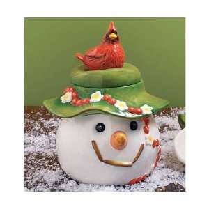 Cookie Jar Snowbird (Kitchen Accessories) (Christmas)