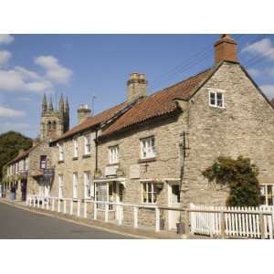  Traditional Sandstone Cottages and Shops with Tower of All 