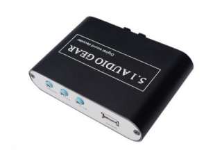 AC3 DTS Dolby Digital Gear Audio Sound Decoder HD Rush SPDIF PS3 